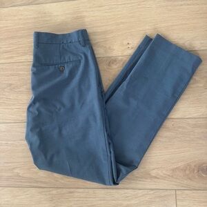 J. Crew Slate Blue Thompson Tapered Dress Pants